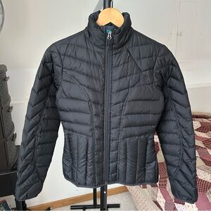 Athleta Down Puffer Jacket Black Women’s XXS